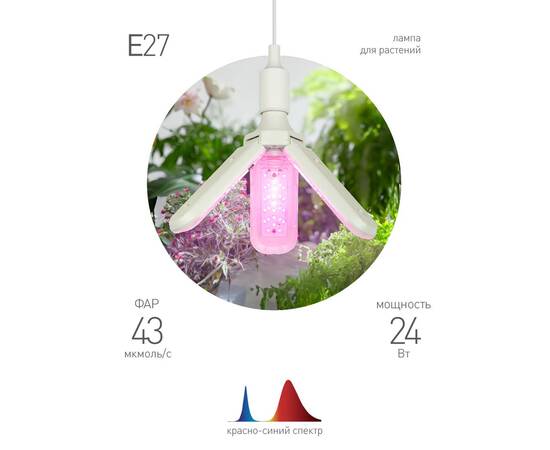 Подвесной светильник Эра FITO-24W-RB-E27-FOLD Б0061428, изображение 9