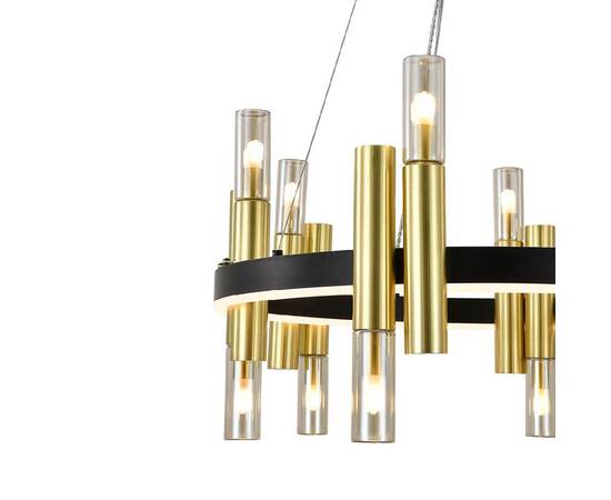 Подвесная люстра Indigo Fiamma 13027/12P Black V000107L, изображение 3