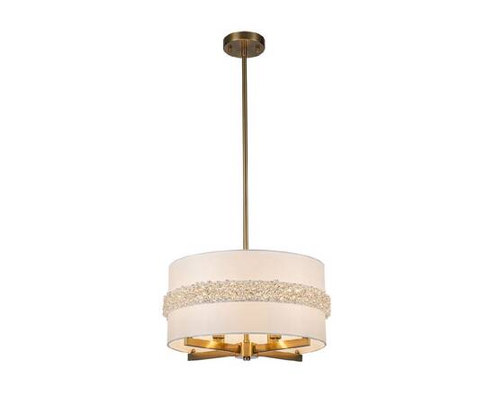 Люстра на штанге Indigo Effetto 13030/4R Brass V000514