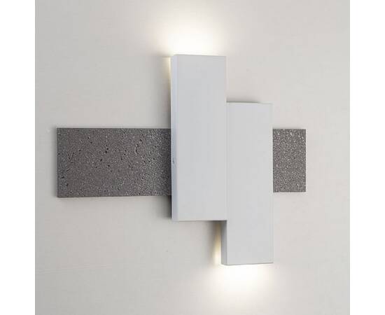 Настенный светильник Indigo Avanzato 14023/2W Silver stone V000119L, изображение 3