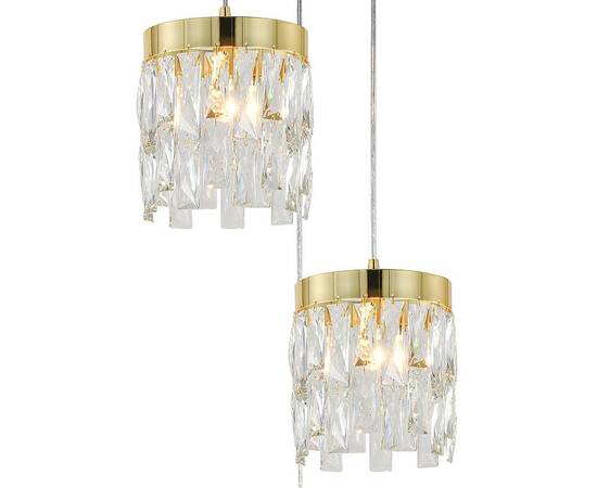 Подвесной светильник Indigo Anna 12029/3P Gold V000495, изображение 3