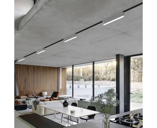 Трековый магнитный светильник Reluce 13001-9.3-001UR magnetic LED6W BK, изображение 7