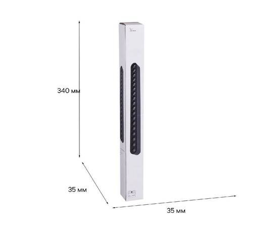 Трековый магнитный светильник Reluce 13002-9.3-001UR magnetic LED16W BK, изображение 3