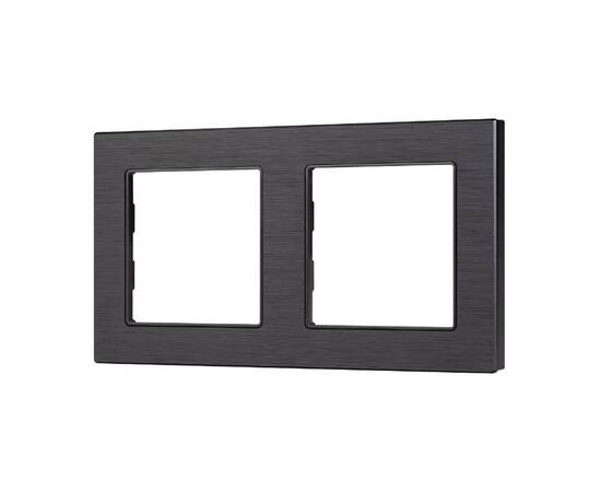 Рамка двухместная Arlight FRM-PRESTO-ALS-2-BK 043855