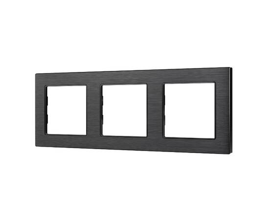 Рамка трехместная Arlight FRM-PRESTO-ALS-3-BK 043857