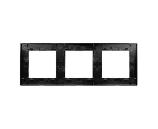 Рамка трехместная Arlight FRM-PRESTO-ALS-3-BK 043857, изображение 2