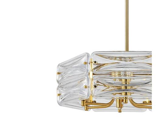 Подвесная люстра Indigo Zaffiro 12046/6P Brass V000500, изображение 4