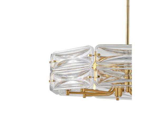 Подвесная люстра Indigo Zaffiro 12046/8P Brass V000499, изображение 4