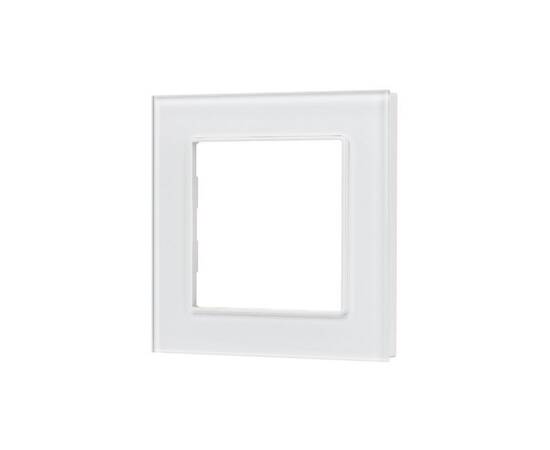 Рамка одноместная Arlight FRM-GLARE-GS-1-WH 043786