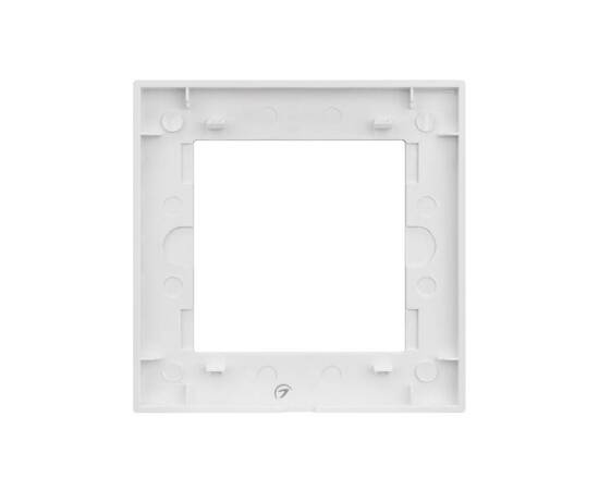 Рамка одноместная Arlight FRM-GLARE-GS-1-WH 043786, изображение 2