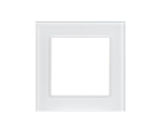 Рамка одноместная Arlight FRM-GLARE-GS-1-WH 043786, изображение 3