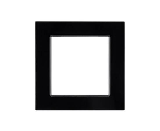 Рамка одноместная Arlight FRM-GLARE-GS-1-BK 043787, изображение 2
