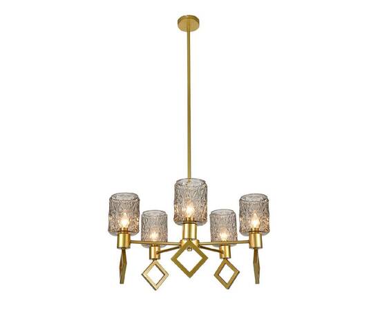 Люстра на штанге Indigo Preda 13025/5R Gold V000469