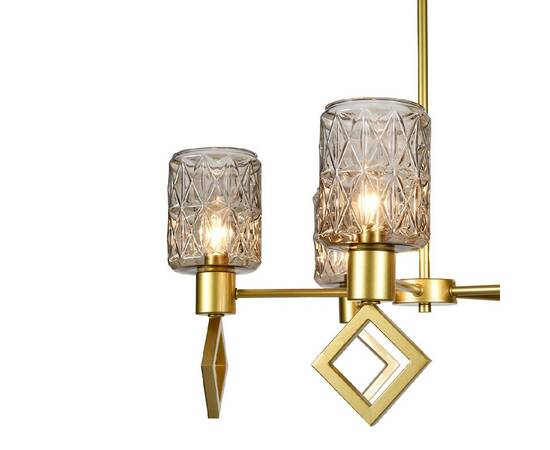 Люстра на штанге Indigo Preda 13025/5R Gold V000469, изображение 3