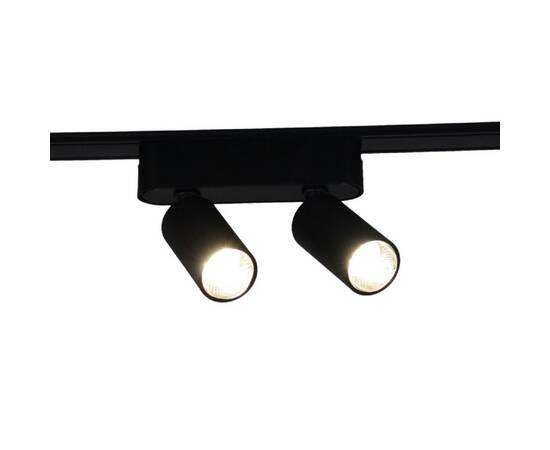Трековый магнитный светильник Reluce 13005-9.3-002UR magnetic LED2x5W BK, изображение 4