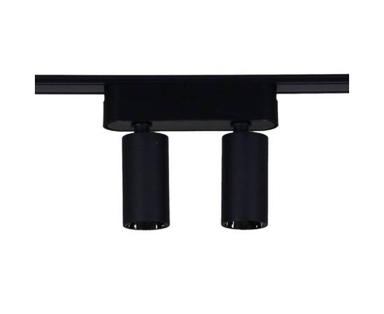 Трековый магнитный светильник Reluce 13005-9.3-002UR magnetic LED2x5W BK, изображение 6