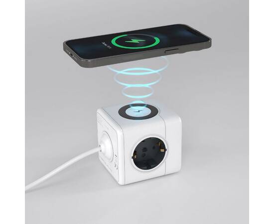 Розеточный блок 3-местный + 3 USB + беспроводная зарядка Werkel 4690389204265 W6513501 a066454, изображение 6