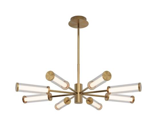 Люстра на штанге Eurosvet Stark 50386 LED латунь a067957