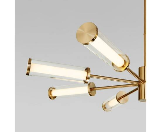 Люстра на штанге Eurosvet Stark 50386 LED латунь a067957, изображение 2