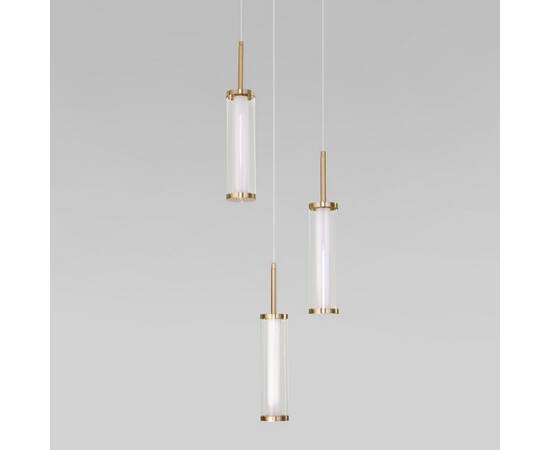 Подвесной светильник Eurosvet Stark 50386/3 LED латунь a067954, изображение 2