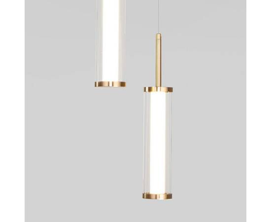 Подвесной светильник Eurosvet Stark 50386/3 LED латунь a067954, изображение 3