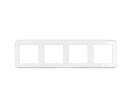 Рамка четырехместная Arlight FRM-VERSA-PL-4-WH 045187, изображение 2