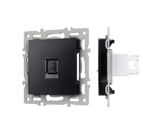 Механизм компьютерной розетки Arlight SCT-MPC1-PL-BK 045334