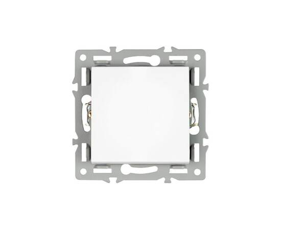 Механизм выключателя одноклавишный непроходной Arlight SWT-MK01-PL-WH (250V, 16A) 043710, изображение 2