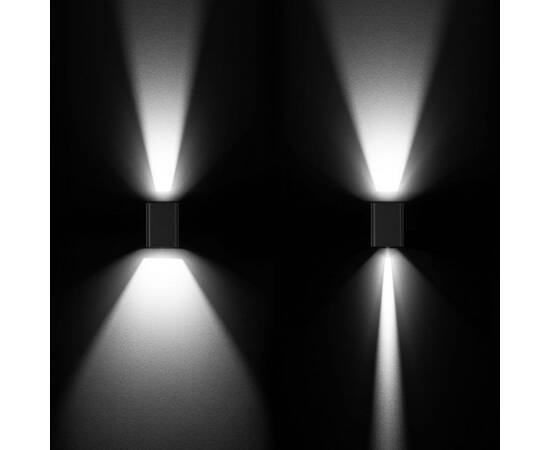 Уличный настенный светильник Arlight LGD-WALL-VARIO-S104x129-2x6W Day4000 (GR, 1-80 deg) 029794, изображение 5
