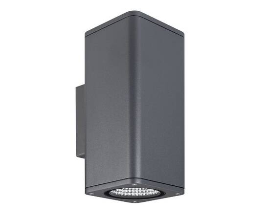 Уличный настенный светильник Arlight LGD-EVO-WALL-TWIN-S100x100-2x12W Day4000 (GR, 44 deg, 230V) 046