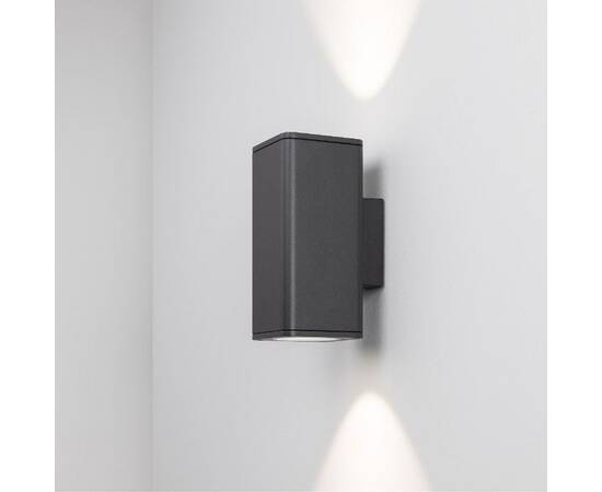 Уличный настенный светильник Arlight LGD-EVO-WALL-TWIN-S100x100-2x12W Day4000 (GR, 44 deg, 230V) 046, изображение 3