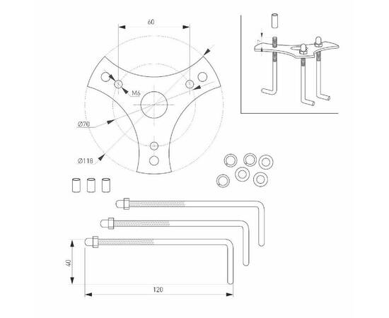 Ландшафтный светильник Arlight LGD-STEM-BOLL-H500-10W Warm3000 (BK, 185 deg, 230V) 046612, изображение 6