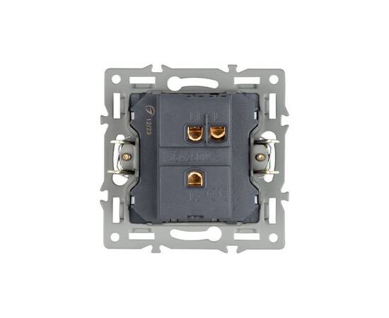 Механизм выключателя одноклавишный проходной Arlight SWT-MKP1-PL-BK (250V, 16A) 043715, изображение 2