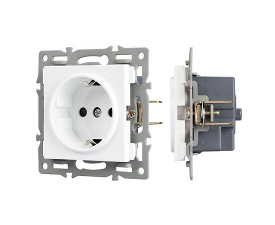 Механизм электрической розетки Arlight SCT-MEU1-PL-WH (250V, 16A) 043730
