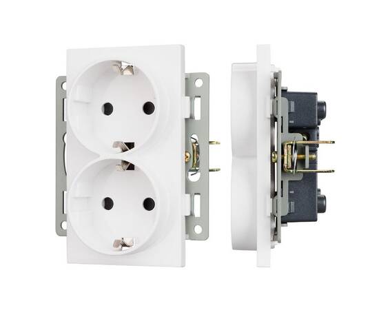 Механизм электрической розетки Arlight SCT-MEUD-PL-WH (250V, 16A) 043764