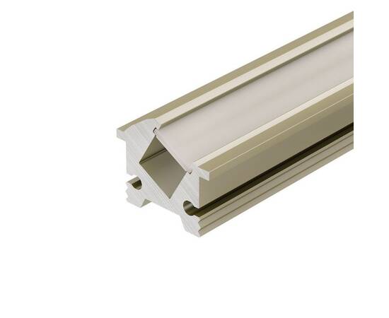 Профиль Arlight SL-BEVEL-H12-F13-2000 ANOD OLIVE GREY 045328