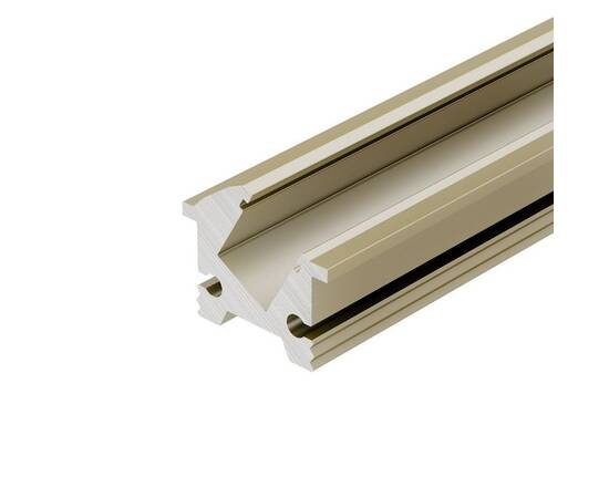 Профиль Arlight SL-BEVEL-H12-F13-2000 ANOD OLIVE GREY 045328, изображение 2