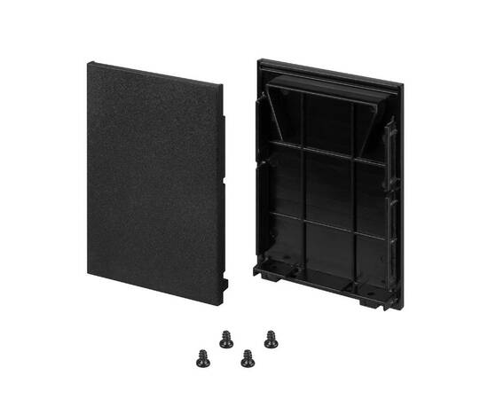 Заглушка Arlight LINE-5075-HONEYCOMB BLACK глухая 044882