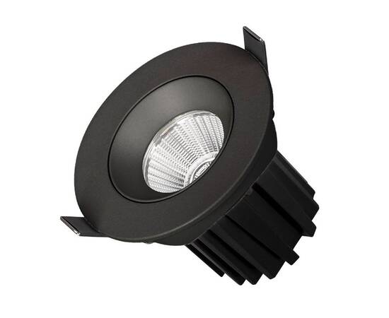 Встраиваемый светильник Arlight MS-ATOLL-BUILT-TURN-R94-10W Warm3000 (BK, 60 deg, 230V) 041574