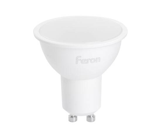 Лампа светодиодная Feron LB-24 GU10 5W 6400K 51217, изображение 2