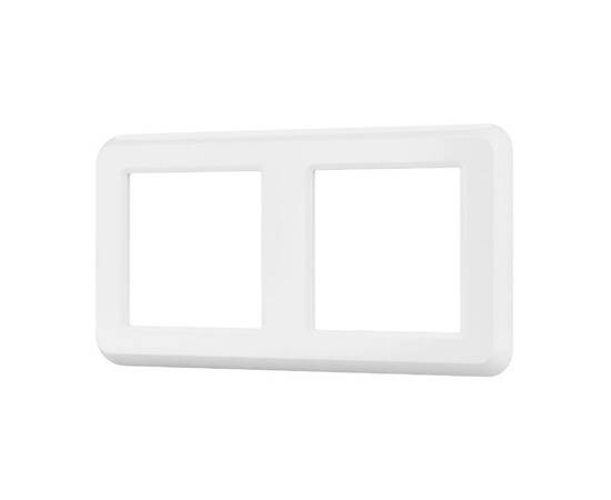 Рамка двухместная Arlight FRM-VERSA-PL-2-WH 043776