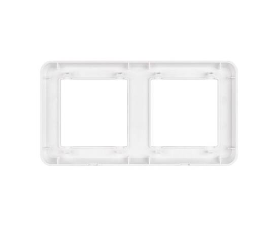 Рамка двухместная Arlight FRM-VERSA-PL-2-WH 043776, изображение 3
