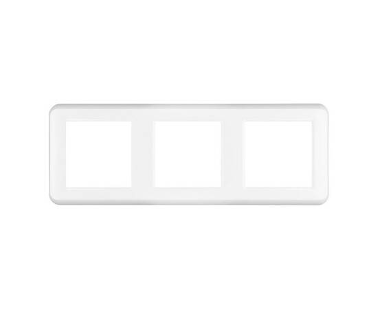 Рамка трехместная Arlight FRM-VERSA-PL-3-WH 043782, изображение 2