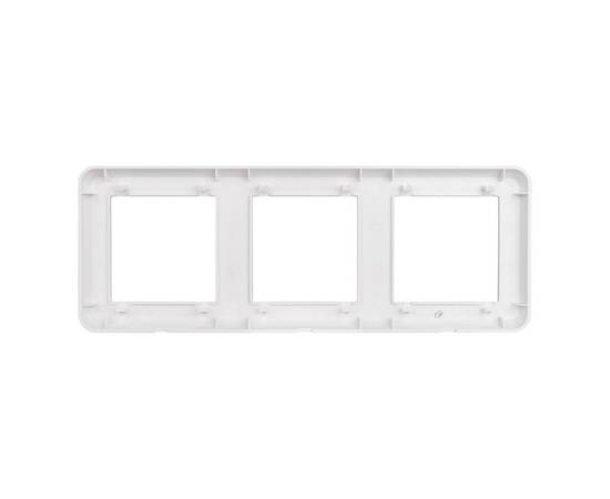 Рамка трехместная Arlight FRM-VERSA-PL-3-WH 043782, изображение 3