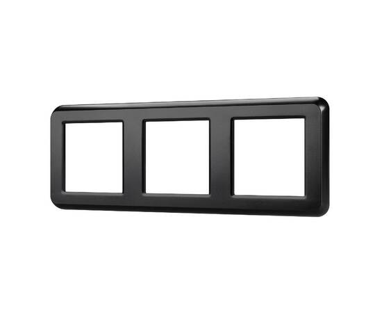 Рамка трехместная Arlight FRM-VERSA-PL-3-BK 043784