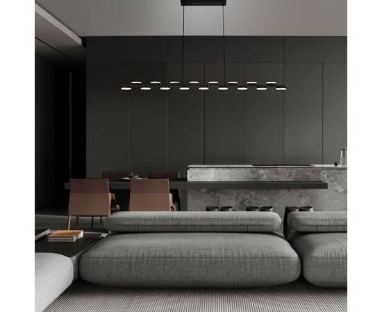 Подвесная люстра Eurosvet Tapioca 90332/17 черный a068076, изображение 6