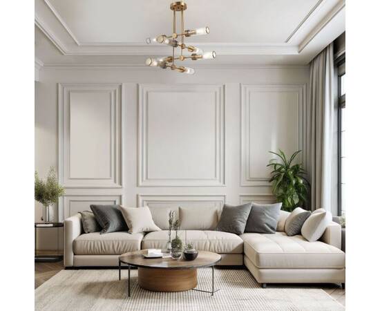 Потолочная люстра Eurosvet Oriens 60166/8 латунь Smart a068072, изображение 2