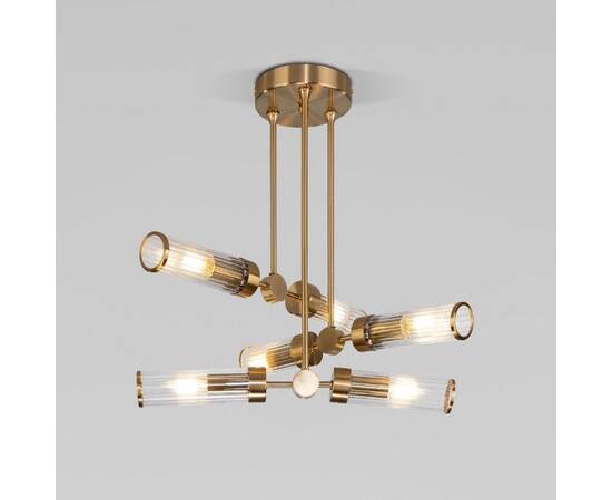 Потолочная люстра Eurosvet Oriens 60166/6 латунь Smart a068071