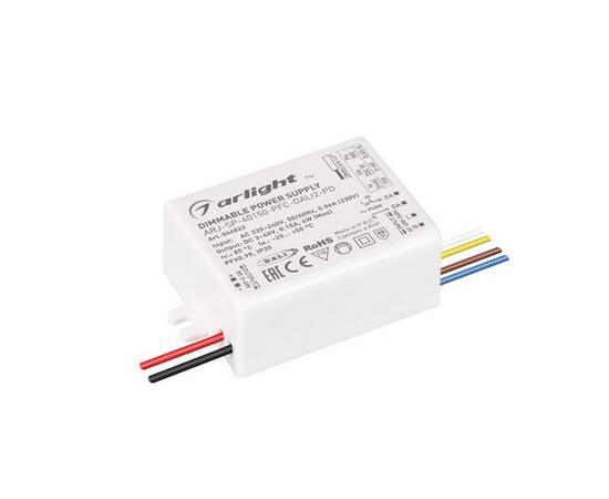 Блок питания Arlight ARJ-SP-40150-PFC-DALI2-PD (6W, 3-40V, 150mA) 044822