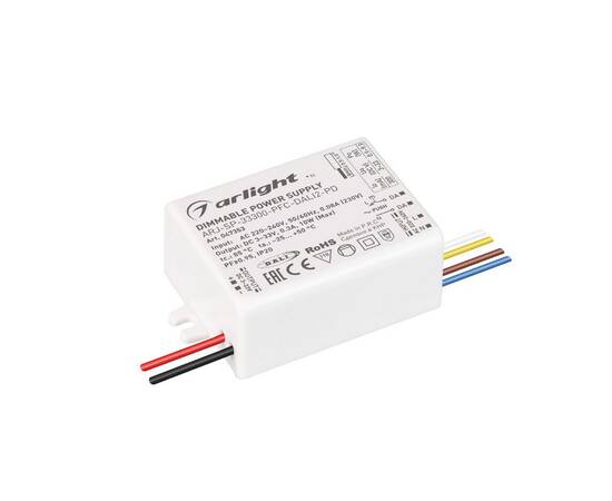 Блок питания Arlight ARJ-SP-33300-PFC-DALI2-PD (10W, 3-33V, 300mA) 047353